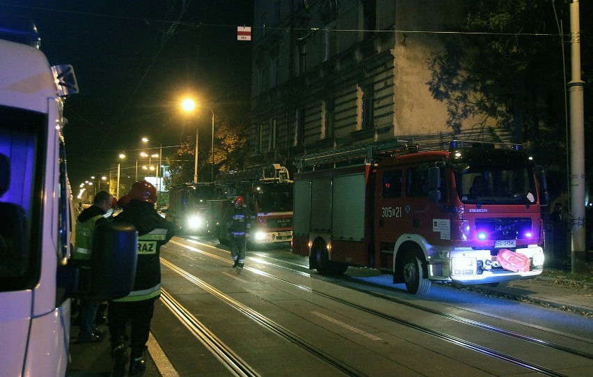 Pożar na Kilińskiego. Ewakuowani mieszkańcy kamienicy. Pięć osób poszkodowanych [ZDJĘCIA]