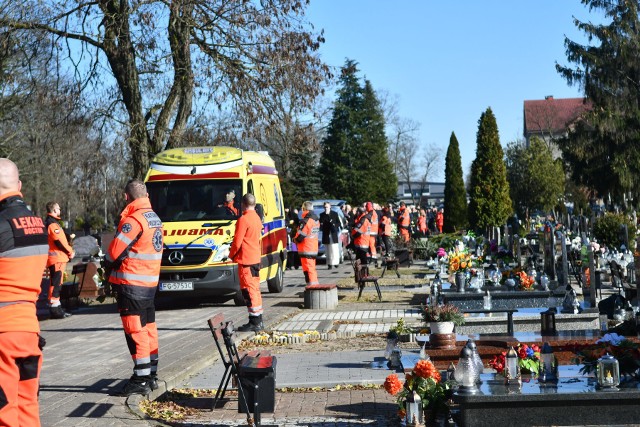 Ceremonia pogrzebowa Łukasza odbyła się na cmentarzu Komunalnym w Kostrzynie nad Odrą.