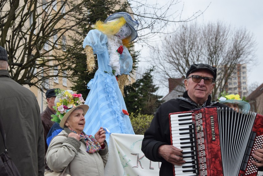 Zielona Góra, 21 marca 2019. Seniorzy z Klubu Seniora Wrzos...