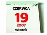 Kartka z kalendarza - 19 czerwca 2007