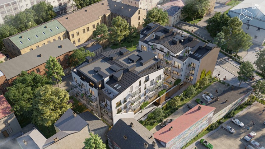 Nowy apartamentowiec z pralnią i rowerownią powstanie w centrum Kielc. Zobacz wizualizacje