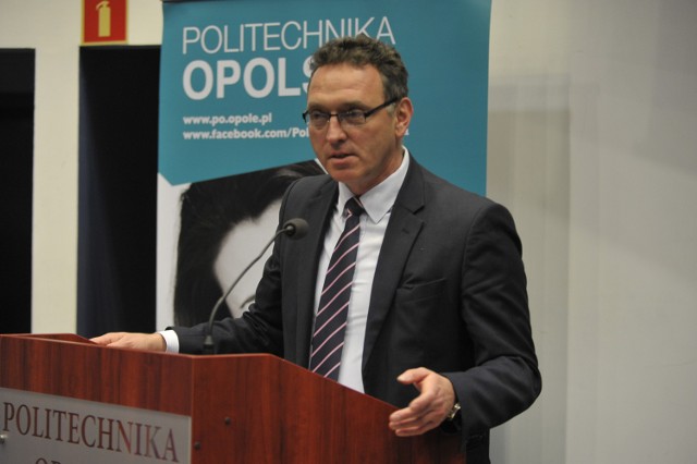 Prof. Marek Tukiendorf, rektor Politechniki Opolskiej.