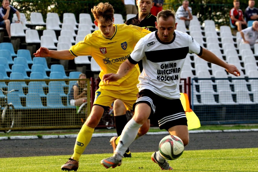 Świetne spotkanie w barwach Korony rozegrał Jakub Laska