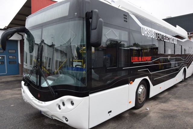 Autobus na prąd marki Ursus testowany w Szczecinku