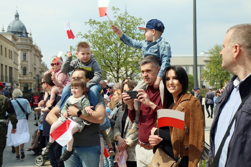 Uroczystości 3-majowe w Lublinie. Zobacz, jak świętowali lublinianie [ZDJĘCIA]