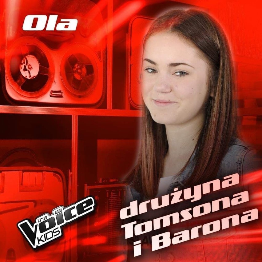 Aleksandra Pasek w programie The Voice Kids.