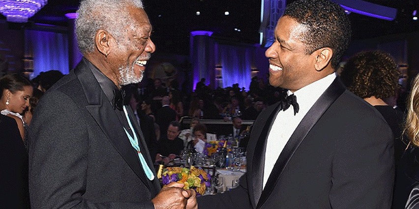 Morgan Freeman i Denzel Washington

twitter.com/goldenglobes