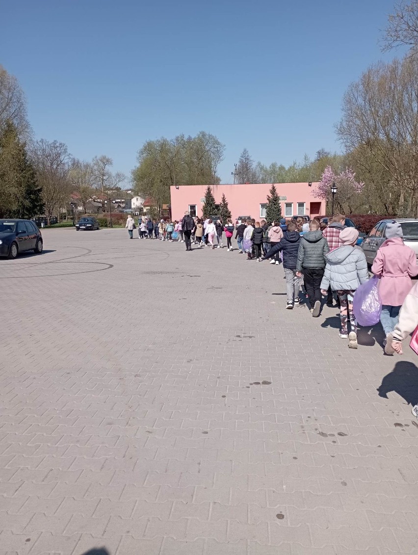 Uczniowie i nauczyciele z Iwanisk wzięli udział w akcji „Sprzątamy dla Polski” z okazji Dnia Ziemi