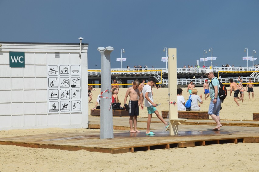 Pierwsza plaża strzeżona ruszyła w Sopocie