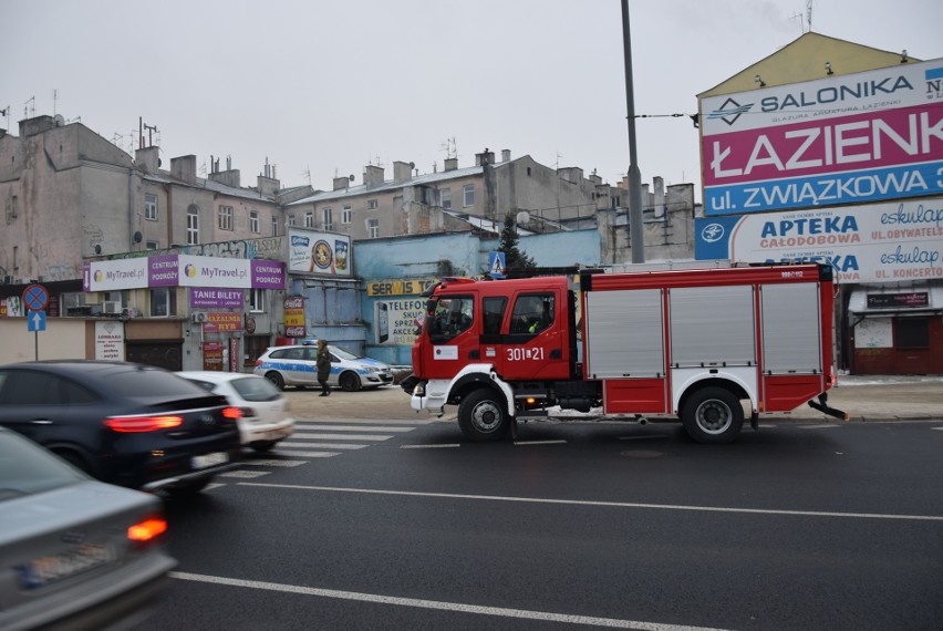 Pożar w kamienicy przy ul. Lubartowskiej. Zapaliła się sadza w kominie