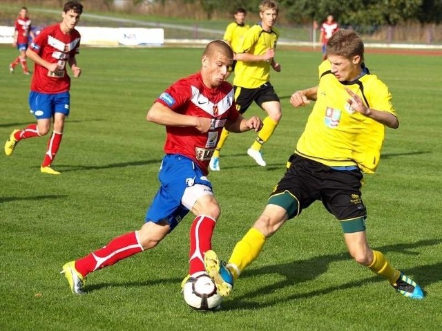 (z prawej) wspólnie z kolegami zagra z Polonią po raz ostatni w barwach Sparty w trzeciej lidze.
