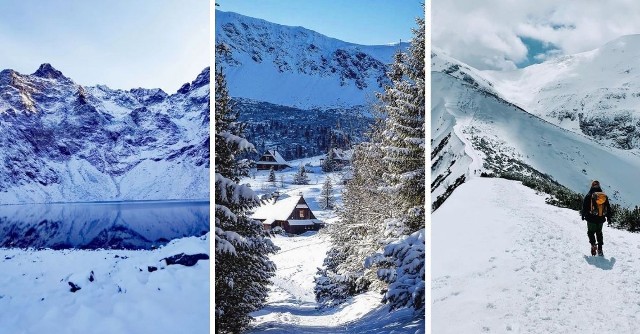 Zaśnieżone Tatry w obiektywie użytkowników Instagrama