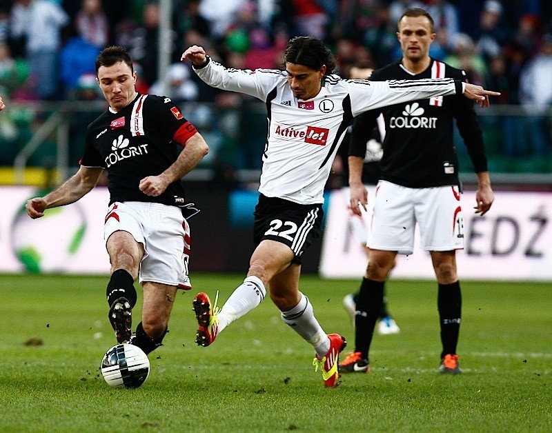 Legia ŁKS wiosna 2012. Legia wygrała 2:0