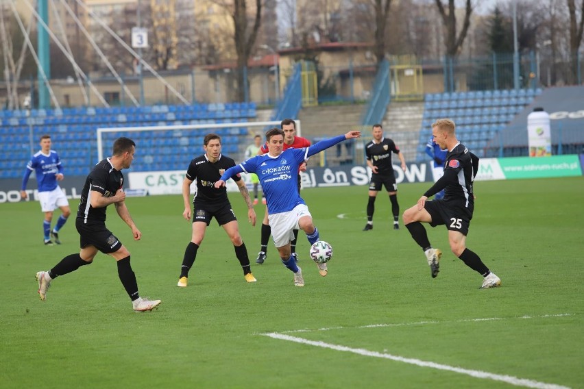 24.04.2021. Ruch Chorzów - Polonia Bytom 2:1....