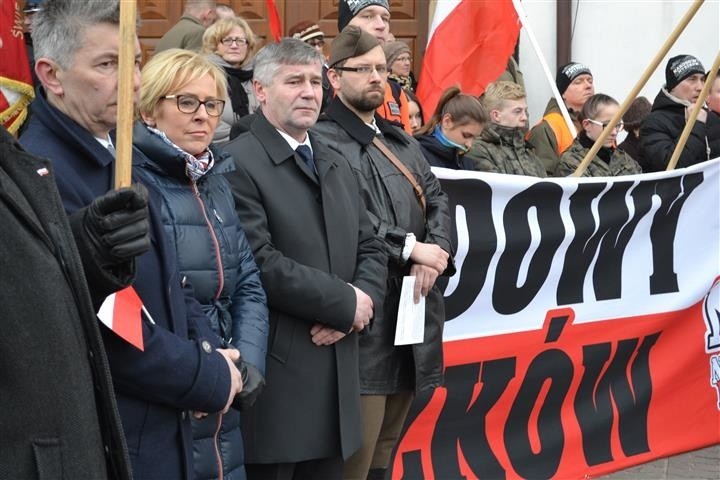 Ulicami Myszkowa przeszedł w sobotę marsz ku pamięci...