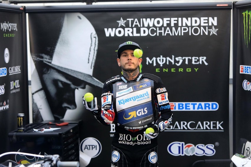 Tai Woffinden i Bartosz Zmarzlik - podczas ostatniej rundy...