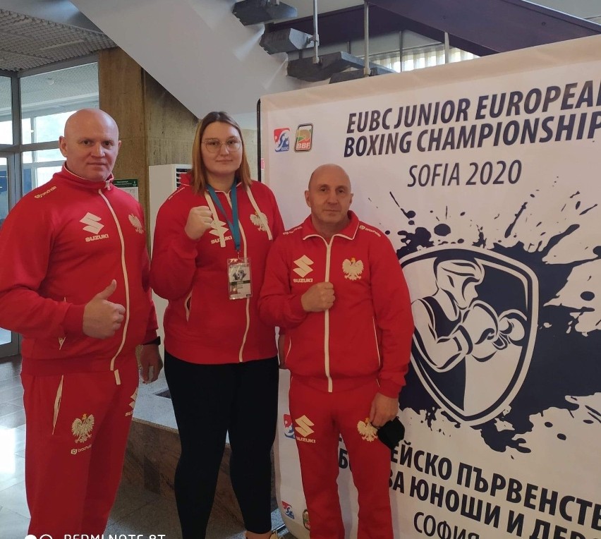 Pięściarka Berej Boxing Lublin Weronika Bochen powalczy o półfinał ME kadetek z Rosjanką Mariną Semenovą
