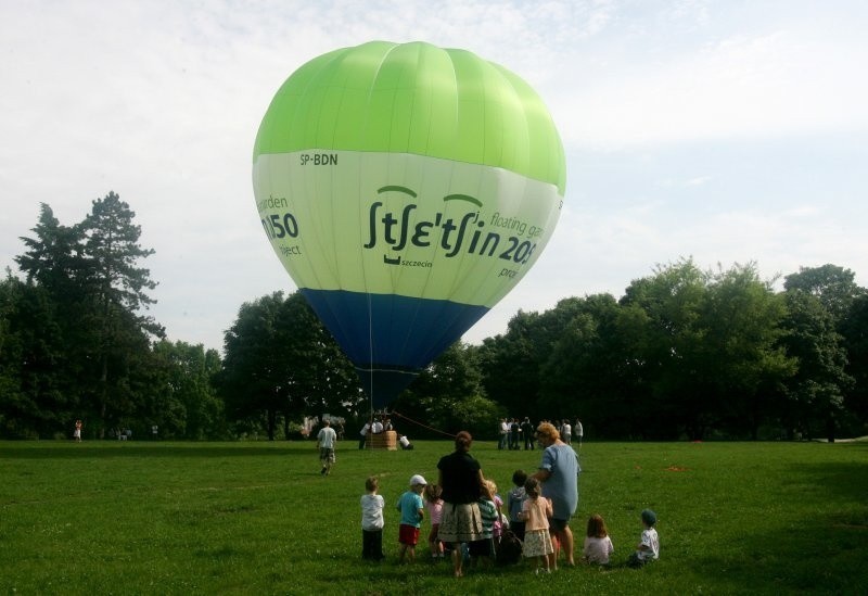 Poleć balonem nad Szczecinem