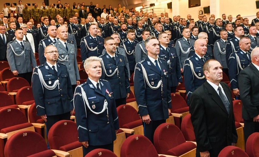 Wojewódzkie obchody Święta Policji w Bydgoszczy