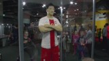 Robert Lewandowski z klocków Lego. Podobizna piłkarza stanęła na Narodowym [WIDEO]