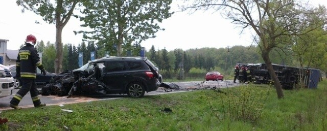Przed godz. 9 rano w czwartek doszło do wypadku przy przejeździe kolejowym w Sycewicach.
