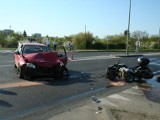 Tragiczny wypadek w Inowrocławiu. Zginęła pasażerka motocykla