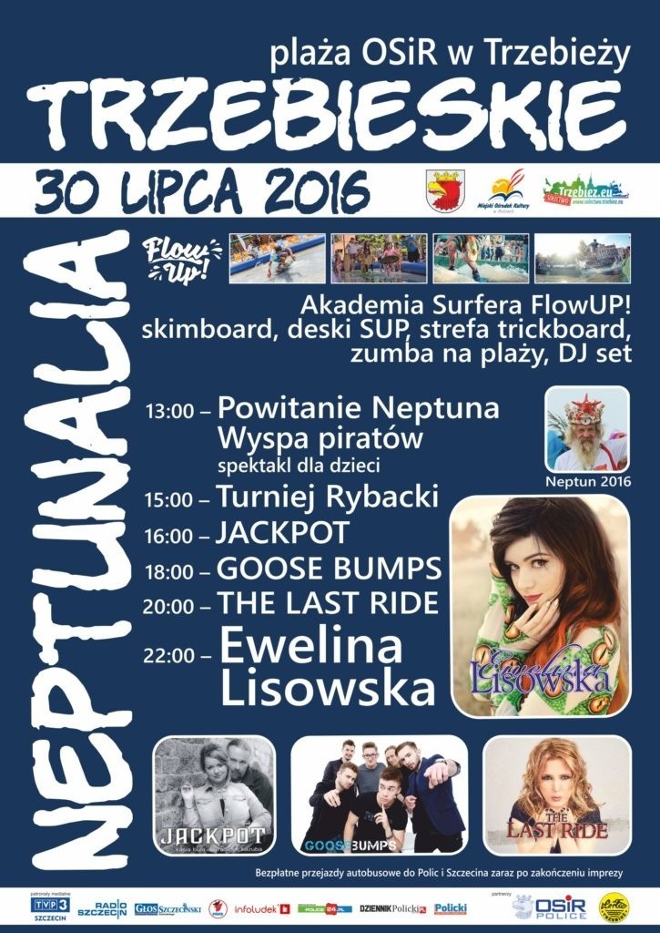 Trzebież: Neptunalia 2016 już jutro! Zobacz program