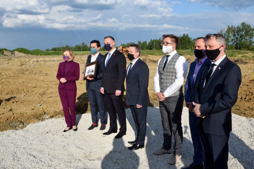 Kulisy wizyty prezydenta Andrzeja Dudy w Staszowie. Zobaczcie, jakie prezenty otrzymał prezydent 