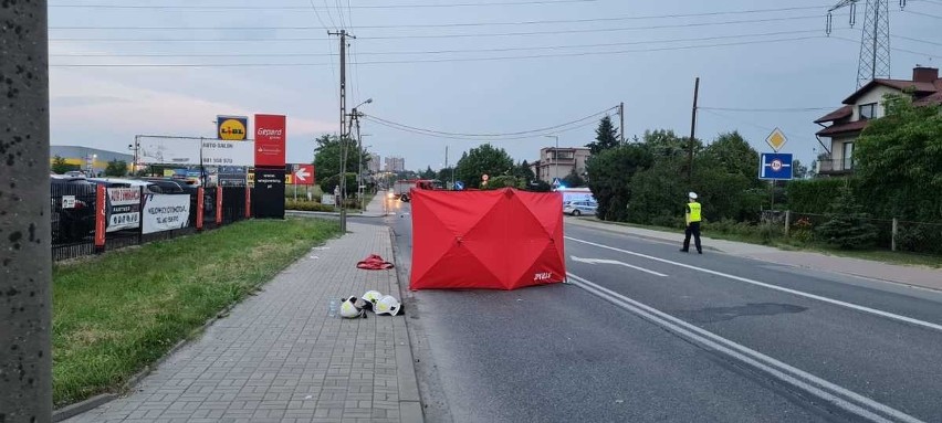 Śmiertelny wypadek na DW 933 w Libiążu