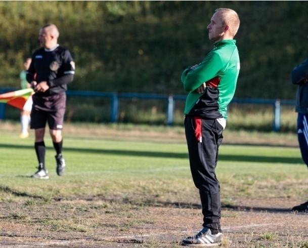 Jacek Kuranty, trener Klimontowianki Klimontów.