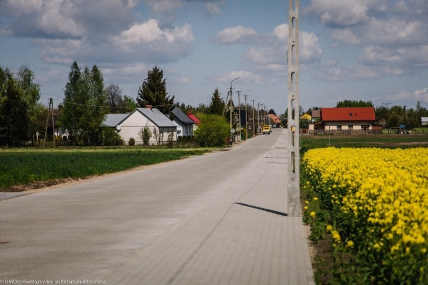 Ostrów Maz. Ulica Łączna w nowej odsłonie. Ostatni odcinek oddany do użytku