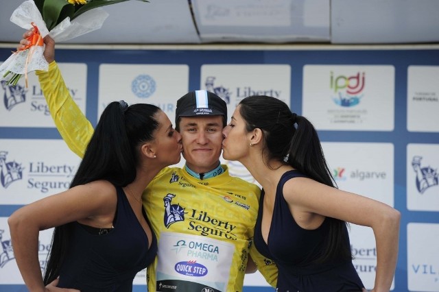 Michał Kwiatkowski na podium w Portugalii staje od dwóch lat.