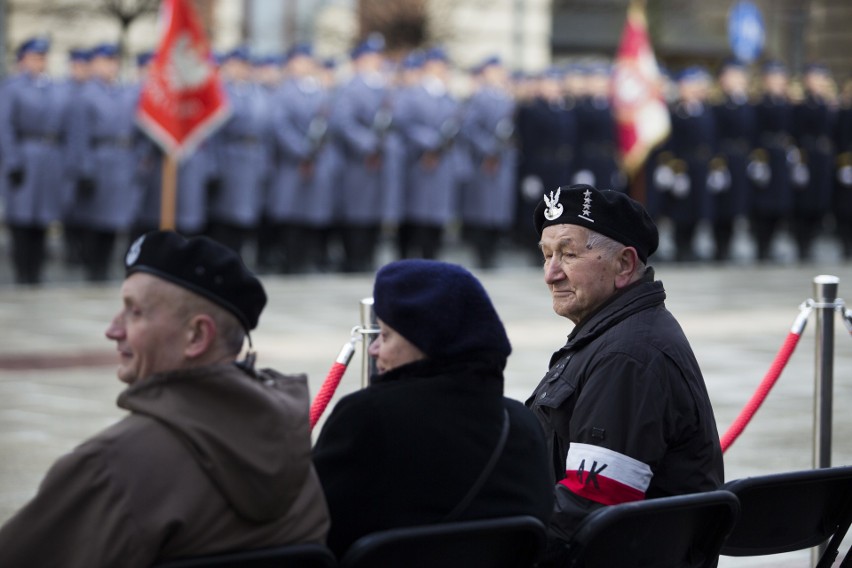 Święto Niepodległości 2017 na placu Matejki w Krakowie