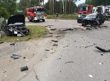 Powiat ostrołęcki. Wypadek w Zdunku. Trzy osoby trafiły do szpitala