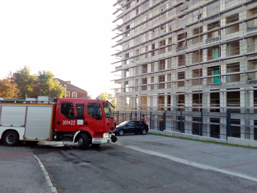 Pożar budynku przy ul. Północnej w Lublinie (ZDJĘCIA) 