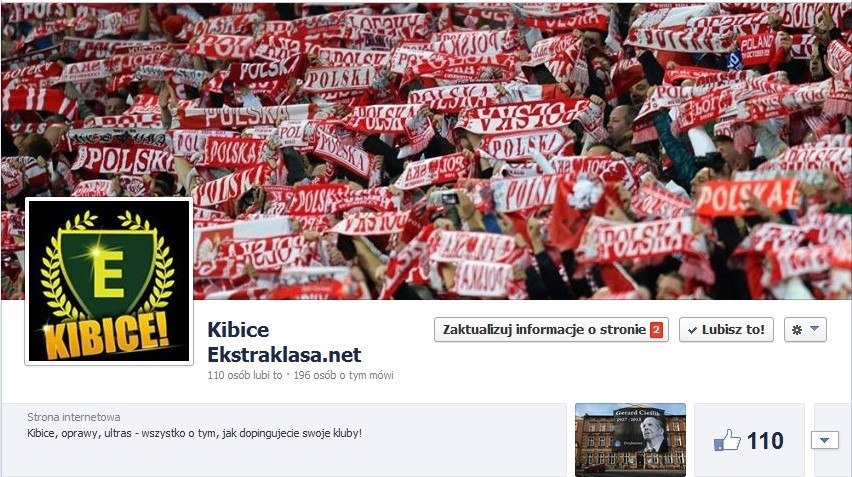 Kibice Ekstraklasa.net na Facebooku