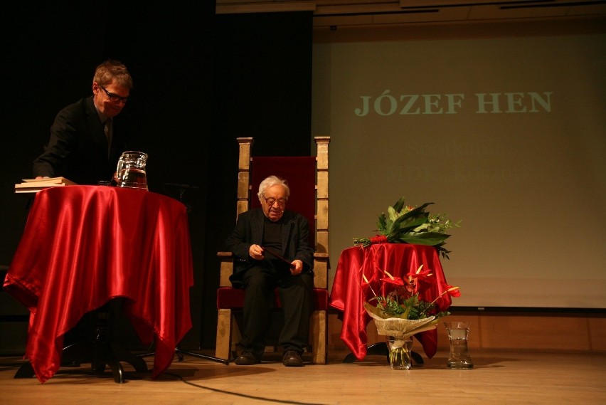 Pisarz Józef Hen świętował swoje 90. urodziny w Katowicach