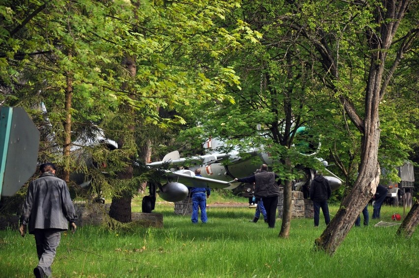 Zabytkowe samoloty z Redzikowa zostaną przeniesione [FOTO, WIDEO]