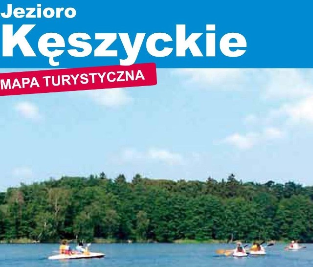 Mapa jeziora Kęszyckiego już w czwartek, 11 sierpnia w prezencie z "Gazetą Lubuską".