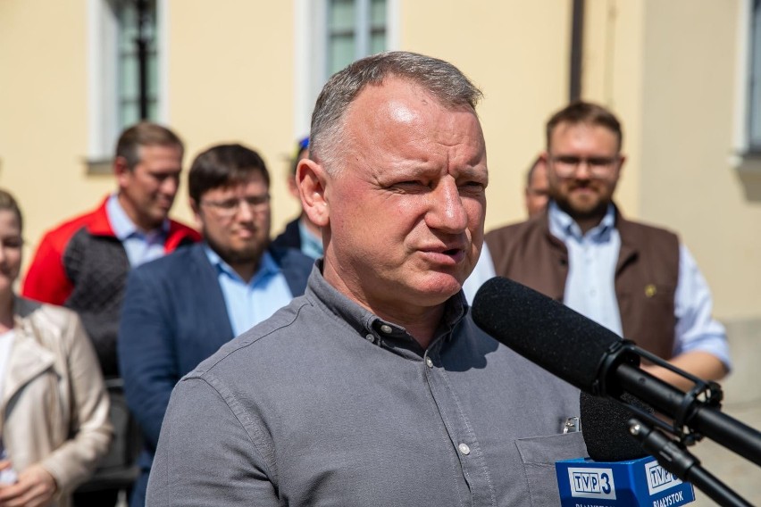 Prezentacja powiatowych liderów Polski 2050 w woj. podlaskim