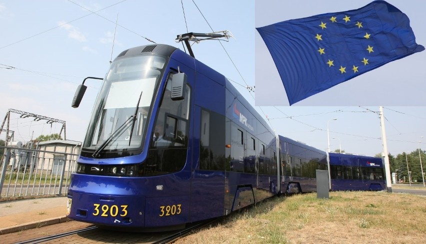 Wrocław z Unią Europejską. Z unijnymi flagami pojadą w niedzielę wszystkie autobusy i tramwaje