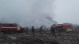 Katastrofa Boeinga w Biszkeku. Samolot spadł na wieś, 37 osób zginęło (wideo)
