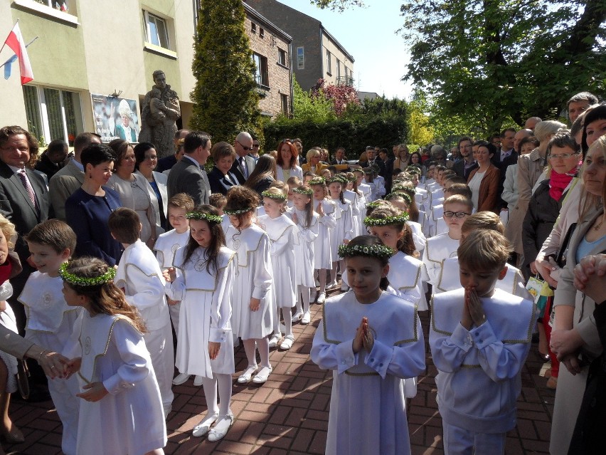 Pierwsza Komunia św. u św. Stanisława Kostki w Częstochowie