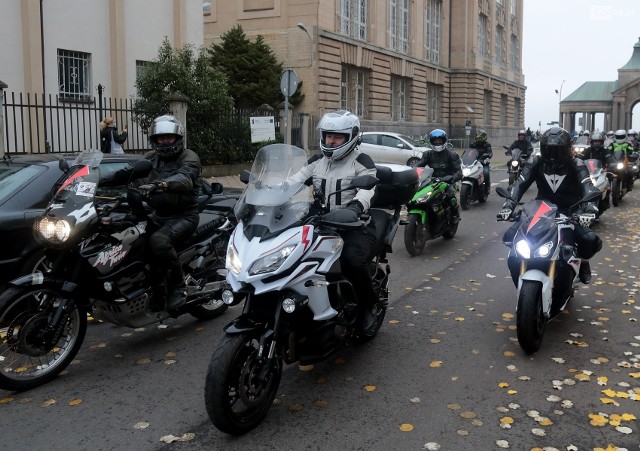 Motocykliście wspierają strajk kobiet - 7.11.2020