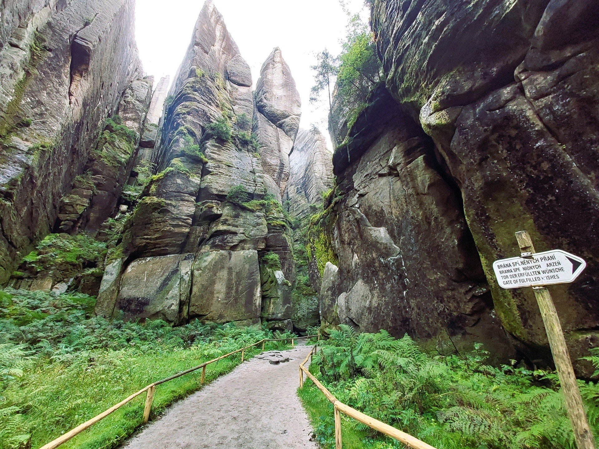 Rockové město!  To skrývají české stolové hory.  Monumentální a tajemné teplické skály jsou nutností!  Je to kousek za polskými hranicemi