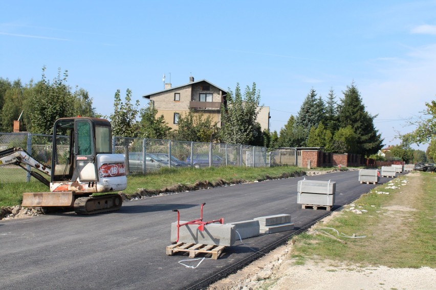 Ulica Polna w Szydłowcu.