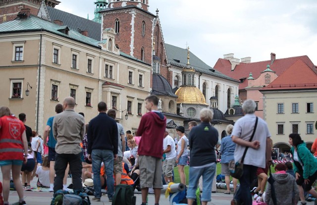 06.08.18 krakowwawel rynek glowny 38 piesza pielgrzymka krakowska na jasna goren/z: fot. aneta zurek / polska pressgazeta krakowska