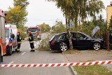 Wypadek na ul. Staropoznańskiej w Inowrocławiu. Policja apeluje o ostrożną jazdę 