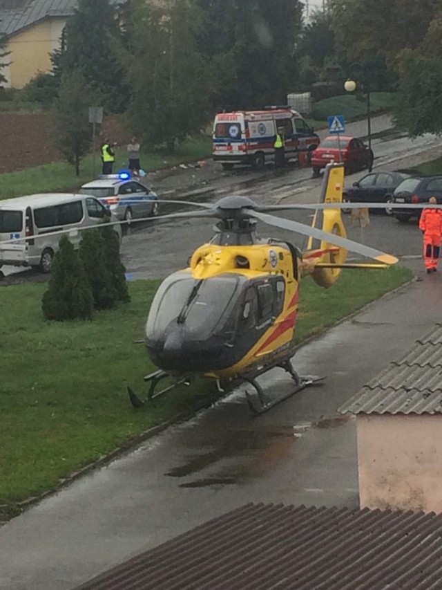 Wypadek w miejscowości Osiedle-Dzbańce.
