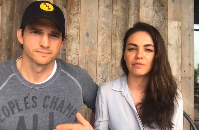 Ashton Kutcher i Mila Kunis zbierają pieniądze dla Ukrainy.